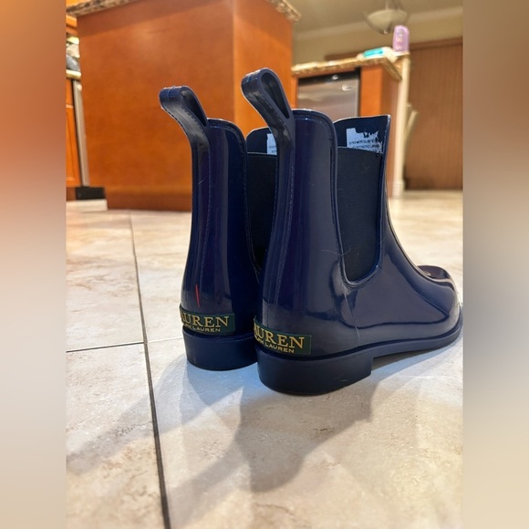 Lauren Ralph Lauren Blue Rain & Snow Boots Women’s - Picture 3 of 4